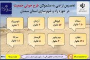 اطلاع‌نگاشت| تخصیص اراضی به مشمولان طرح جوانی جمعیت در حوزه راه و شهرسازی استان سمنان