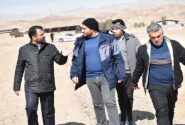 بازدید مدیرکل راه وشهرسازی استان سمنان از سایت های نهضت ملی مسکن سمنان