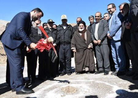 ببینید | آیین کلنگ زنی احداث پاسگاه پلیس راه در استان سمنان