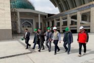 بازدید سرپرست سازمان مجری ساختمان‌ها از روند تکمیل مصلای امام خمینی (ره)