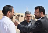 بازدید مدیرکل راه و شهرسازی استان از ساخت خانه‌های یک طبقه جایگزین مسکن مهرناایمن سمنان