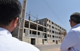 ببینید | بازدید مدیرکل راه و شهرسازی استان سمنان از پروژه های انبوه ساز شهرستان دامغان