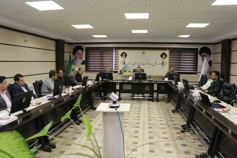 اولین جلسه کارگروه تخصصی کالبدی و زیربنایی پدافند غیرعامل استان زنجان برگزار شد