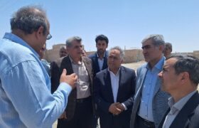 بازدید رئیس هیأت عامل صندوق ملی مسکن از پروژه‌های نهضت ملی مسکن زابل