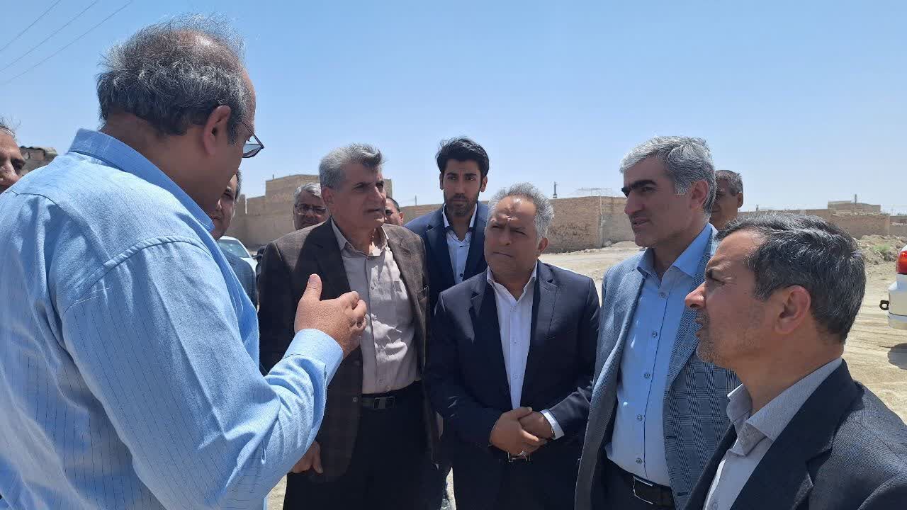 بازدید رئیس هیأت عامل صندوق ملی مسکن از پروژه‌های نهضت ملی مسکن زابل