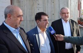 بازدید سرپرست سازمان مجری ساختمان‌ها و تاسیسات عمومی و دولتی از پروژه‌های بیمارستانی و ورزشگاهی آذربایجان‌شرقی