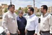 بازدید سرپرست معاونت امور عمرانی استانداری سمنان از سایت ۲۰۵ هکتاری سمنان