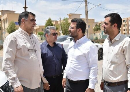 بازدید سرپرست معاونت امور عمرانی استانداری سمنان از سایت ۲۰۵ هکتاری سمنان