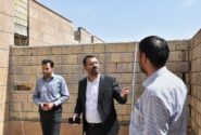 بازدید مدیرکل راه و شهرسازی استان از  پروژه خانه های جایگزین مسکن مهرناایمن سمنان