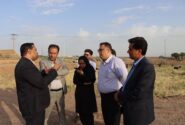 بازدید مدیرکل راه و شهرسازی خراسان رضوی از اراضی نهضت ملی مسکن در ملک‌آباد