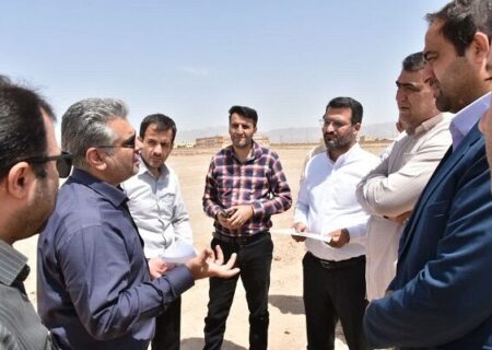 بازدید مسئولان عمرانی استان سمنان از اراضی نهضت ملی مسکن شهرستان دامغان