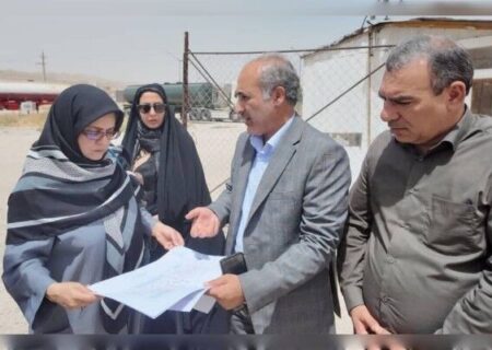 بازدید مشاور عالی وزیر راه و شهرسازی از پروژه‌های نهضت ملی گیلانغرب