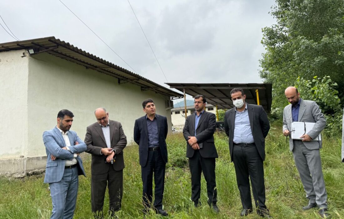 بازدید معاون املاک و حقوقی سازمان ملی زمین و مسکن از اراضی سازمان جهاد کشاورزی در کردکوی