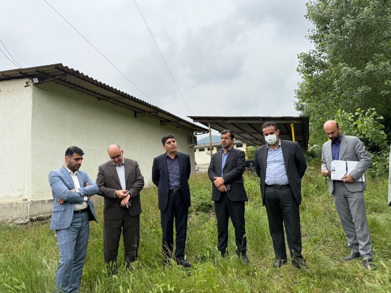 بازدید معاون املاک و حقوقی سازمان ملی زمین و مسکن از اراضی سازمان جهاد کشاورزی در کردکوی