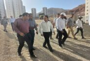 بازدید معاون توسعه مدیریت و منابع شرکت عمران شهرهای جدید از پروژه‌های مسکن حمایتی