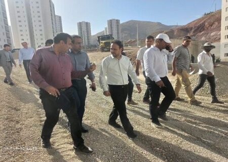 بازدید معاون توسعه مدیریت و منابع شرکت عمران شهرهای جدید از پروژه‌های مسکن حمایتی