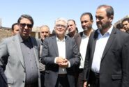 بازدید معاون شهرسازی و معماری وزیر راه و شهرسازی از سایت گروه ساخت نهضت ملی مسکن قدمگاه در خراسان رضوی