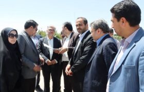 بازدید میدانی معاون وزیر راه و شهرسازی از نیشابور برای بررسی تأمین زمین پروژه‌های نهضت ملی مسکن