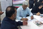 ببینید| برپایی میز خدمت با حضور معاونین اداره کل راه و شهرسازی خوزستان به مناسبت سوم خرداد در مصلی نماز جمعه خرمشهر