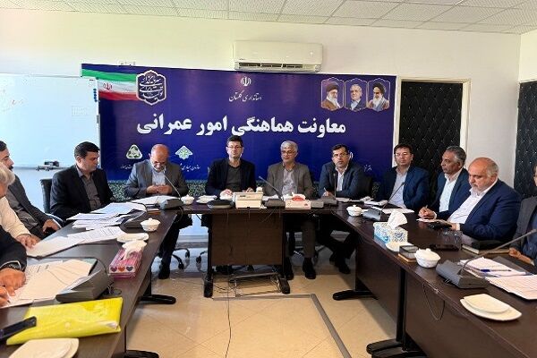 بررسی ۴۵ طرح در کارگروه امور زیربنایی گلستان با هدف ایجاد اشتغال برای ۲۶۱ نفر