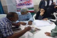 برپایی میز خدمت و پاسخگویی به مراجعان در مصلی نماز جمعه خرمشهر