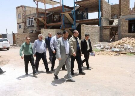 بازدید از سایت ۳۹ هکتاری شهید دارایی تربت‌جام 