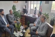 بازدید سرزده فرماندار طرقبه شاندیز از اداره راه و شهرسازی شهرستان