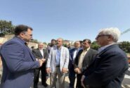 بازدید مدیرعامل شرکت بازآفرینی شهری ایران از پروژه آفتاب در استان گلستان