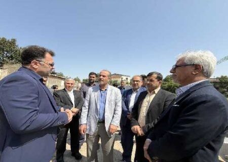 بازدید مدیرعامل شرکت بازآفرینی شهری ایران از پروژه آفتاب در استان گلستان