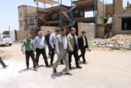 ببینید | بازدید  معاون فنی و مهندسی سازمان ملی زمین و مسکن از سایت های نهضت ملی مسکن شهرستان تربت جام در خراسان رضوی