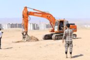 عملیات آماده‌سازی سایت ۳۷۰ هکتاری کوی ارم در زنجان آغاز شد