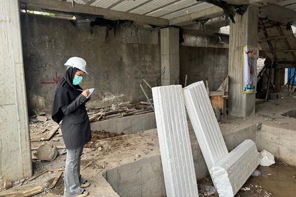 نظارت مستقیم بر عملکرد کارگاه های ساختمانی در شهرستان علی آباد کتول