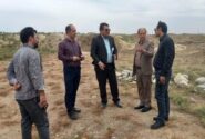 بررسی میدانی برای تأمین فضاهای آموزشی در سایت نهضت ملی مسکن یولاف بندرترکمن