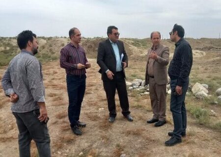 بررسی میدانی برای تأمین فضاهای آموزشی در سایت نهضت ملی مسکن یولاف بندرترکمن